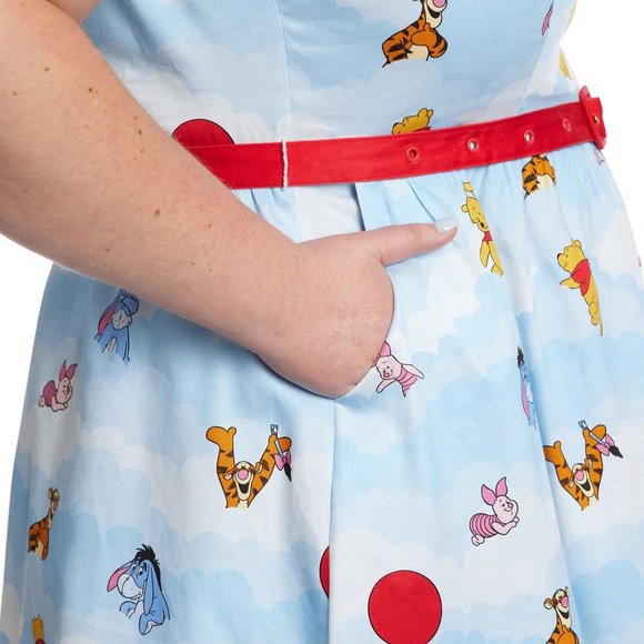 Stitch Shoppe Winnie the Pooh Laci Dress Size M by Loungefly - Picture 3 of 16